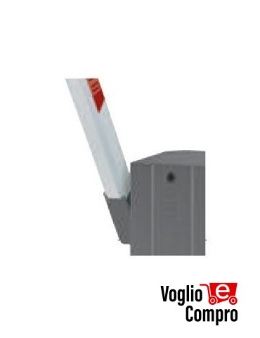 ASTA 7 METRI OTTAGONALE TELESCOPICA RIB PER BARRIERE PER CONTROLLO ACCESSI CARRABILI