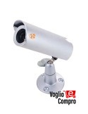 TELECAMERA V2 COMPATTA Day & Night CCD 420 TVL. Lente 3,6 mm 0,1 Lux