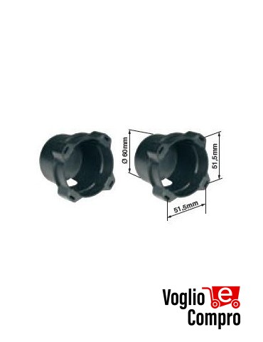 CONTENITORI DI PLASTICA DA INCASSO RIB COPPIA PER FOTOCELLULE FIT SYNCRO E SELETTORI BLOCK