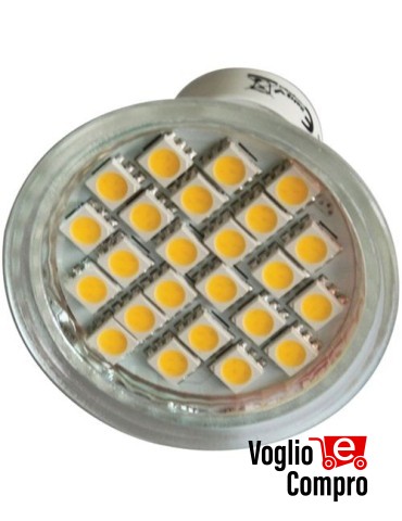 5941365 LAMPADA FARETTO LED MR16 BASE GU10 4,8W 3000K 230V