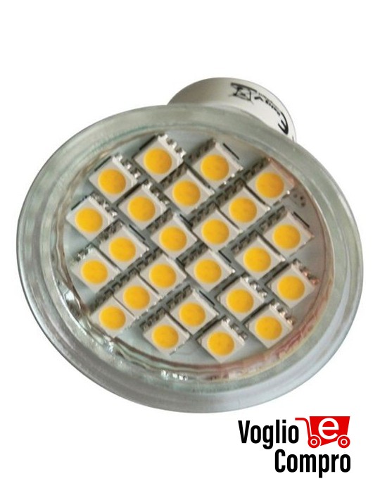 5941365 LAMPADA FARETTO LED MR16 BASE GU10 4,8W 3000K 230V