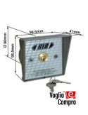SELETTORE A CHIAVE RIB CLASSICO DA INCASSO PER AUTOMAZIONE CANCELLI SERRANDE E PORTE