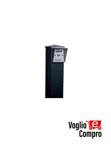 COLONNINA RIB ALTEZZA 1M PER SELETTORE A CHIAVE E FOTOCELLULE F97I,F97P