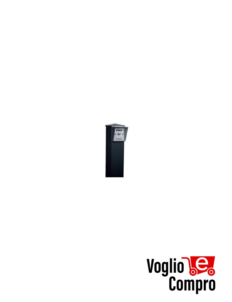 COLONNINA RIB ALTEZZA 1M PER SELETTORE A CHIAVE E FOTOCELLULE F97I,F97P