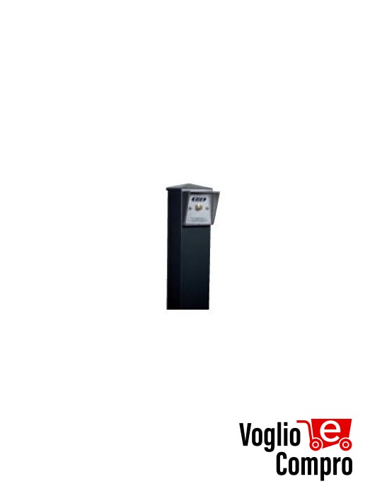 COLONNINA RIB ALTEZZA 1M PER SELETTORE A CHIAVE E FOTOCELLULE F97I,F97P