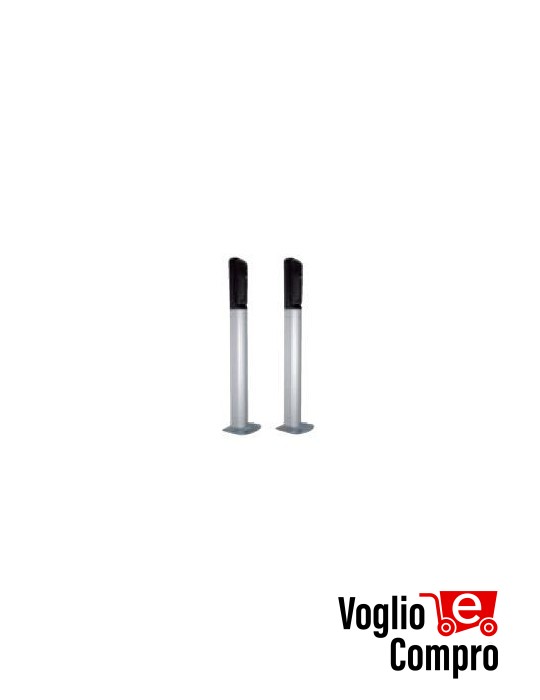 COLONNINE RIB COPPIA PER FOTOCELLULE NOVA H 50 CM PER CANCELLI A BATTENTE E SCORREVOLI
