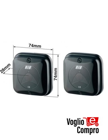 FOTOCELLULE DA INCASSO E PARETE RIB COPPIA FIT SYNCRO PORTATA 10-20 MT