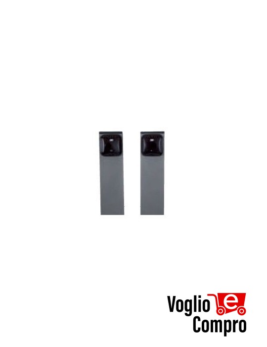 COLONNINE RIB COPPIA PER FOCELLULE FIT SYNCRO H 50 CM PER CANCELLI A BATTENTE E SCORREVOLI