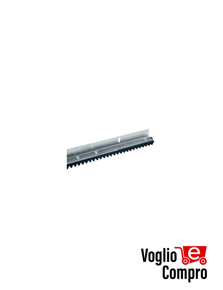 CREMAGLIERA IN NYLON ANGOLARE M4 25X22mm RIB ACCESSORIO PER MOTORE SCORREVOLE