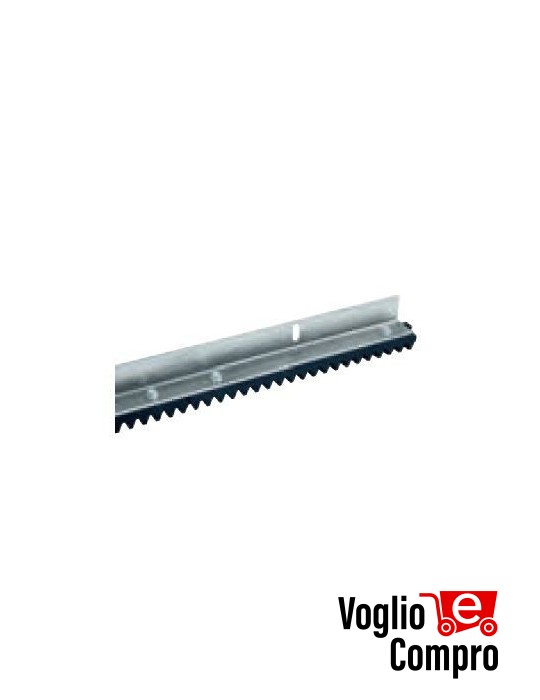 CREMAGLIERA IN NYLON ANGOLARE M4 25X22mm RIB ACCESSORIO PER MOTORE SCORREVOLE