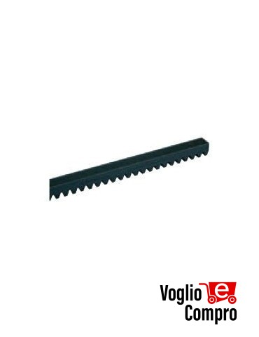 BARRA CREMAGLIERA M4 RIB METALLO PER K500 FAST BARRA DA 2 MT 22X22mm PORTATA 2200 KG