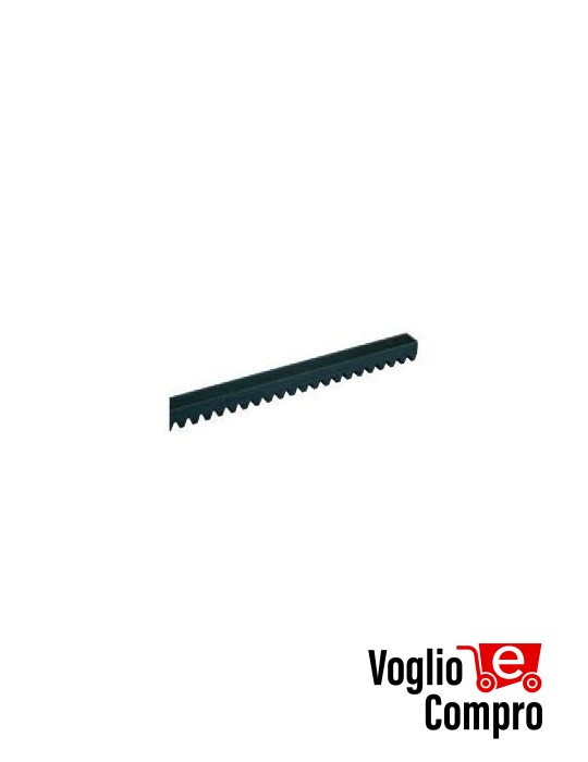 BARRA CREMAGLIERA M4 RIB METALLO PER K500 FAST BARRA DA 2 MT 22X22mm PORTATA 2200 KG