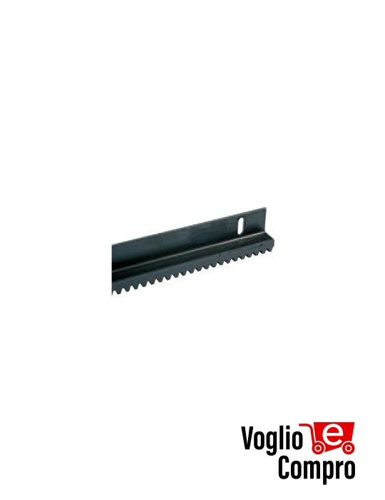 BARRA CREMAGLIERA M4 RIB UGUALE ACS9040 + BARRA DA 2 MT RIVESTITA CON CATAFORESI