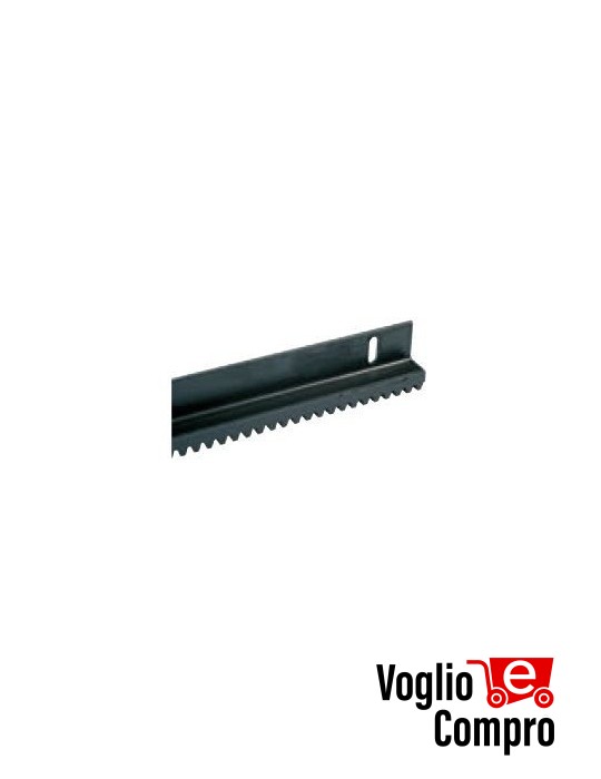 BARRA CREMAGLIERA M4 RIB METALLO ANGOLARE PER K500 FAST BARRA 2 MT 22X22mm PORTATA 2200 KG