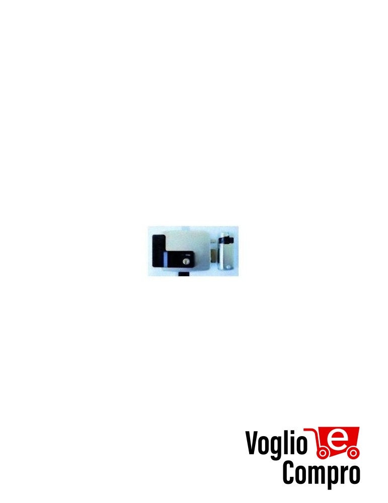 SERRATURA ORRIZZONTALE SX 12V RIB PER CANCELLO A BATTENTE