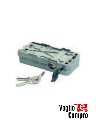 SBLOCCO RIB CON CILINDRO EURO DIN PER MOTORE DUKE CANCELLO A BATTENTE