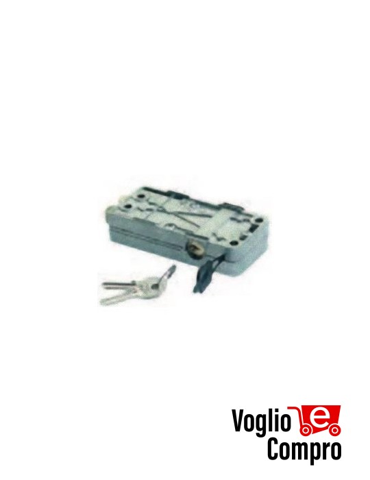 SBLOCCO RIB CON CILINDRO EURO DIN PER MOTORE DUKE CANCELLO A BATTENTE