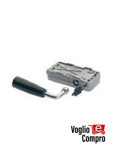 SBLOCCO RIB CON CHIAVE A LEVA PER MOTORE DUKE CANCELLO A BATTENTE