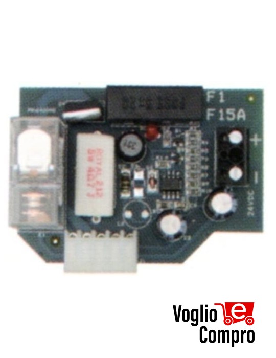 CARICA BATTERIE RIB SCHEDA PER MOTORE BOSS 24V MASTER PORTE BASCULANTE