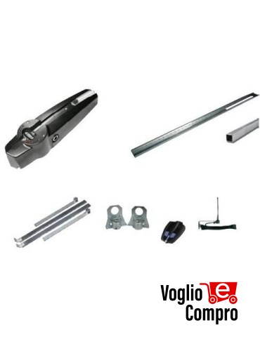 KIT RIB BOSS 230V APPLICAZIONE CENTRALE PER GARAGE PORTA BASCULANTE LARGHE FINO A 3 MT