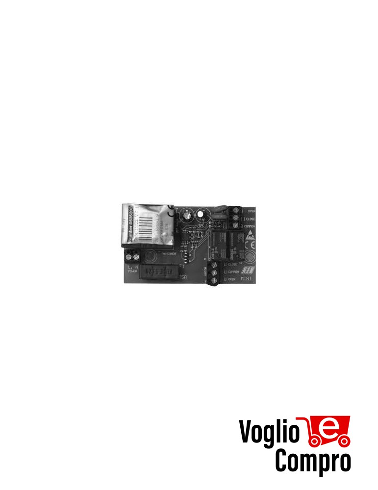 CENTRALINA ELETTRONICA RIB CONTENITORE 150X185X60 PER MOTORE JOLLY UOMO PRESENTE