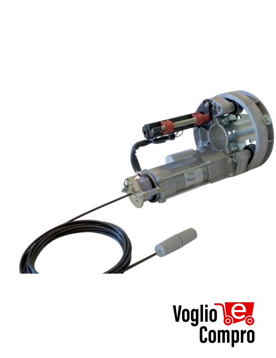 MOTORE RIB JOLLY ONE FCM REVERSIBILE FINECORSA MANUALE CON PALO 60mm