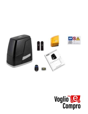 KIT RIB AUTOMAZIONE K400 MOTORE PER CANCELLO SCORREVOLE FINO 400 KG