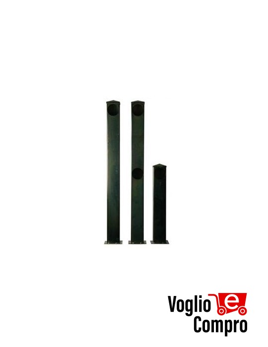 COLONNINE RIB PER FOTOCELLULE F97P,F97I 1 DA 0,50 MT + 1 DA 1 MT CANCELLI BATTENTE E SCORREVOLI