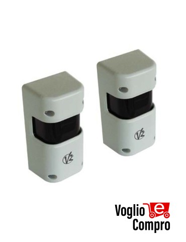 SHIELD-180 COPPIA DI FOTOCELLULE BLINDATE DA PARETE ORIENTABILI E SINCRONIZZATE