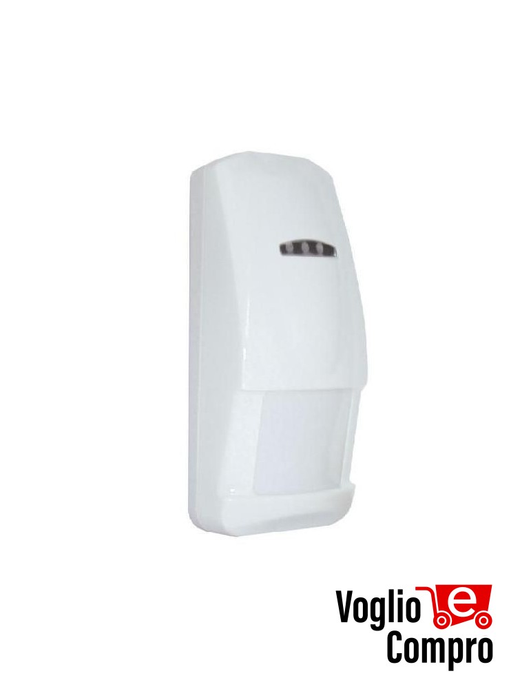 SENSORE VOLUMETRICO DOPPIA TECNOLOGIA DE TECH SNIPER-W PER ANTIFURTO ALTA PROTEZIONE