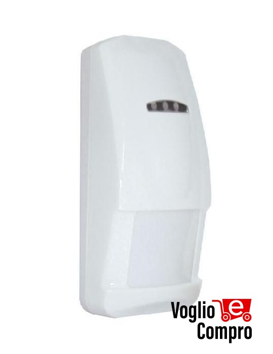 SENSORE VOLUMETRICO DOPPIA TECNOLOGIA DE TECH SNIPER-W PER ANTIFURTO ALTA PROTEZIONE
