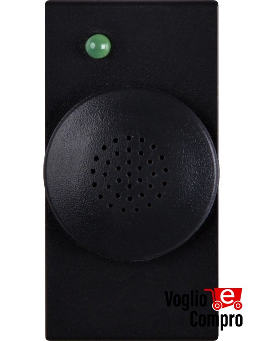 SENSORE FRUTTO DA INCASSO NERO GAS NARCOTICO PER ABB ELOS