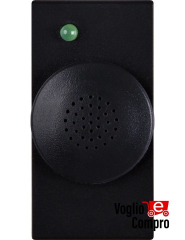 SENSORE FRUTTO DA INCASSO NERO GAS NARCOTICO PER AVE DOMUS 100 S44