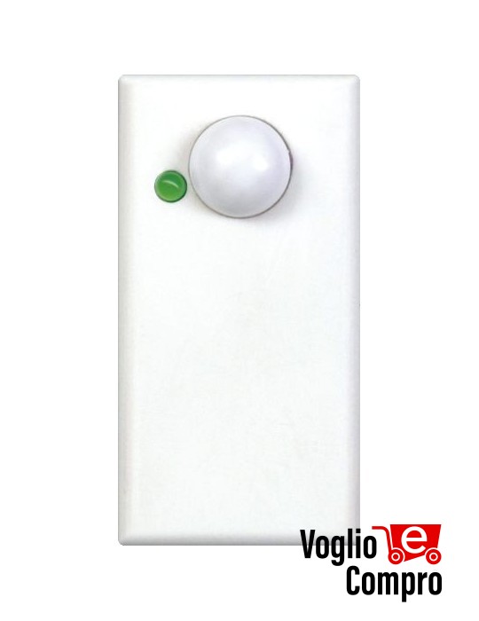 SENSORE FRUTTO DA INCASSO BIANCO DOPPIA TECNOLOGIA PER BTICINO LIVINGLIGHT