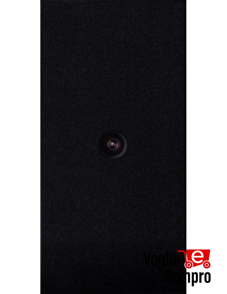 TELECAMERA MICRO A COLORI FRUTTO DA INCASSO NERO PER BTICINO AXOLUTE