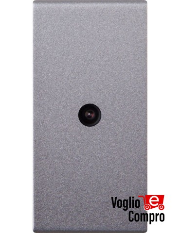 TELECAMERA MICRO A COLORI FRUTTO DA INCASSO SILVER PER BTICINO LIGHT TECH