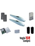 KIT COMPLETO V2 STARK3 24V PER CANCELLO BATTENTE ANTA 3 MT