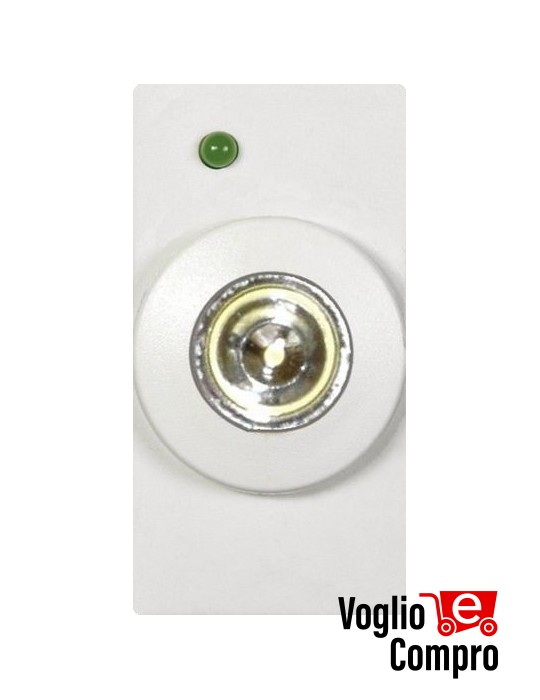 LAMPADA D'EMMERGENZA A LED FRUTTO DA INCASSO PER BTICINO MAGIC BIANCO