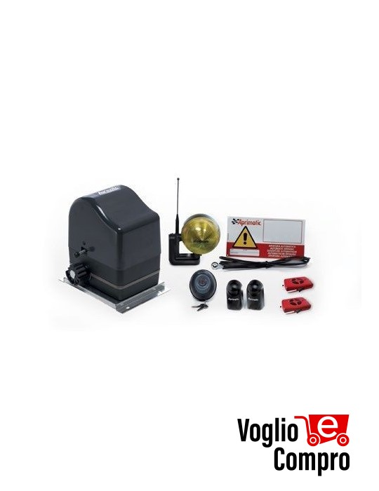 KIT APRIMATIC PRO ONDA 623 MOTORE 230V CANCELLO SCORREVOLE FINO A 600 KG