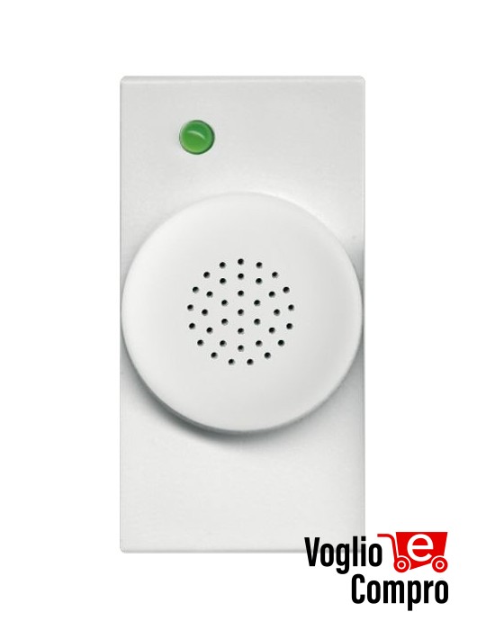 SENSORE FRUTTO DA INCASSO BIANCO GAS NARCOTICO PER GEWISS CHORUS