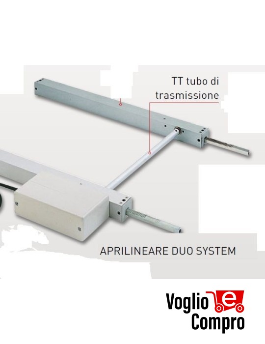 TUBO DI TRASMISSIONE PER APRI DUO APRIMATIC TT 130 (1300mm)