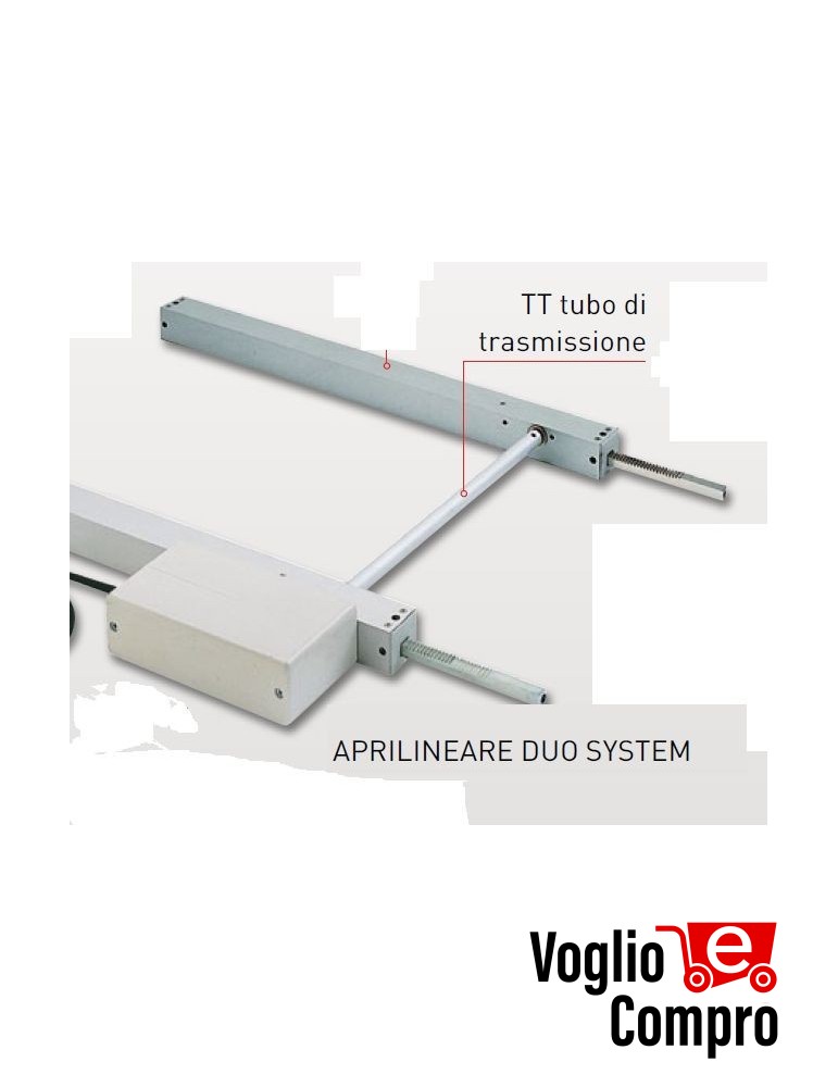 TUBO DI TRASMISSIONE PER APRI DUO APRIMATIC TT  190 (1900mm)