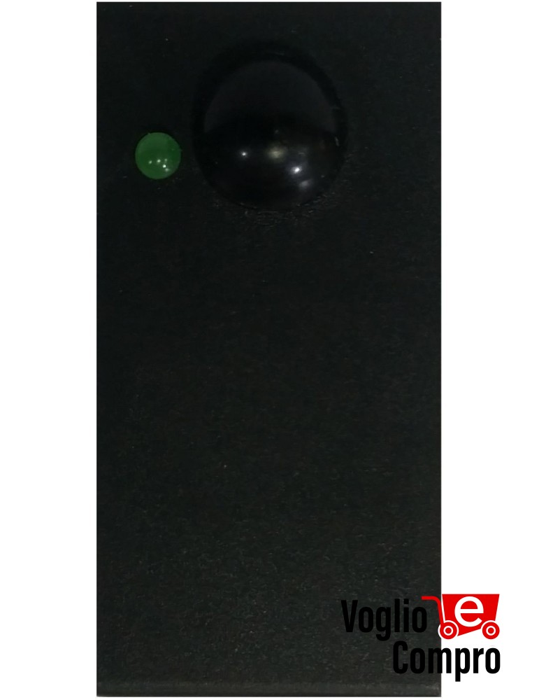 SENSORE FRUTTO DA INCASSO NERO DOPPIA TECNOLOGIA PER VIMAR EIKON