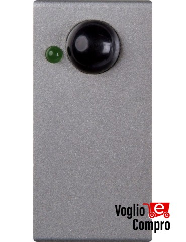 SENSORE FRUTTO DA INCASSO SILVER DOPPIA TECNOLOGIA PER VIMAR EIKON NEXT