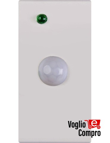 SENSORE FRUTTO DA INCASSO INFRAROSSO PER LEGRAND CROSS BIANCO