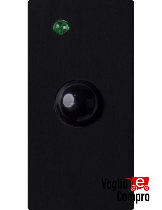 SENSORE FRUTTO DA INCASSO INFRAROSSO PER LEGRAND VELA NERO