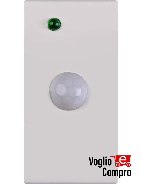 SENSORE FRUTTO DA INCASSO INFRAROSSO PER VIMAR IDEA BIANCO