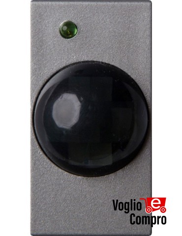 SENSORE FRUTTO DA INCASSO INFRAROSSO PER VIMAR PLANA SILVER