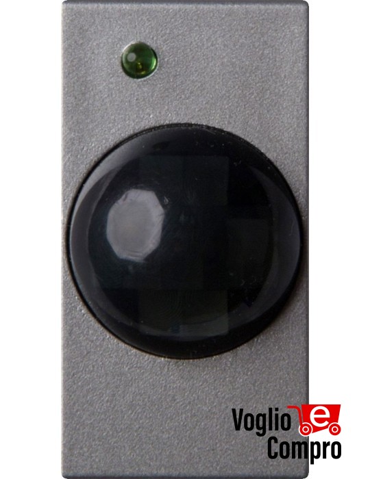 SENSORE FRUTTO DA INCASSO INFRAROSSO PER VIMAR PLANA SILVER