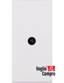 TELECAMERA MICRO A COLORI FRUTTO DA INCASSO BIANCO PER VIMAR PLANA